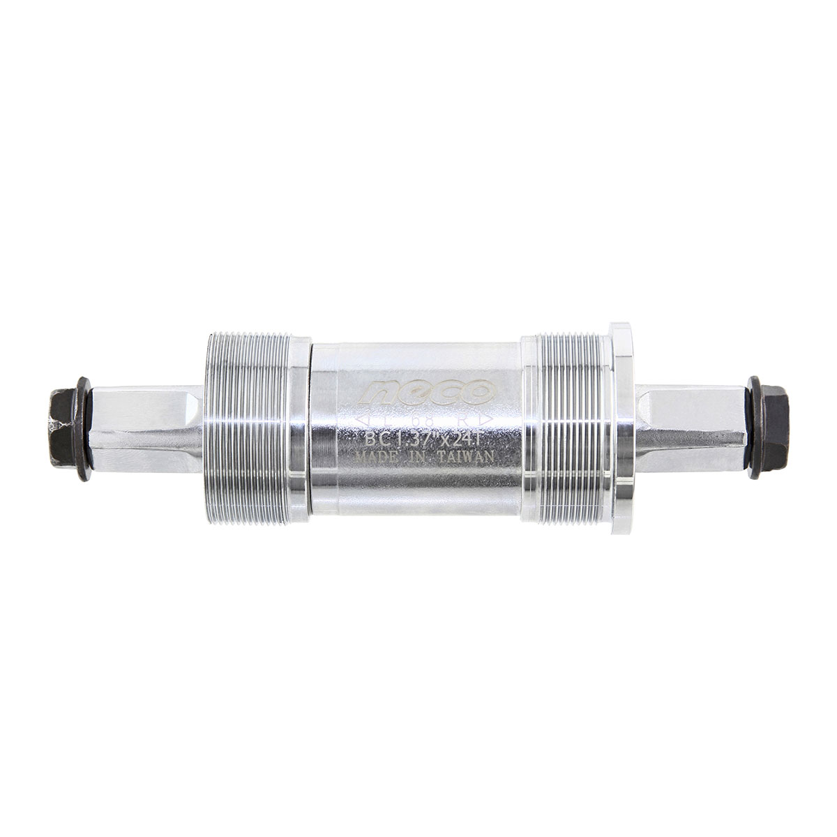 Bottom Bracket Cartridge Square Set 68mm 118mm Chrome.